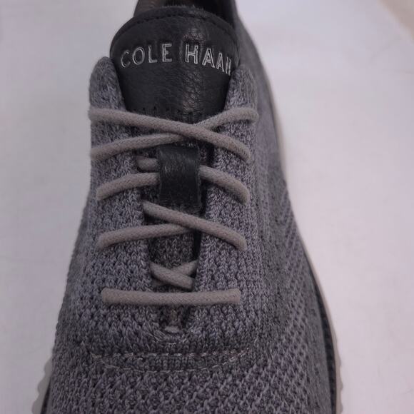 Cole Haan 2.Zerogrand Stitchlite Wingtip Oxford Shoe Mens Size 9.5 C27565 Gray - Picture 9 of 10